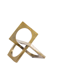 Nouvelle Sculpture de Table abstraite moderne pour décorations de salon Sculpture en métal de conception Unique pour décor de bureau de bureau - Product Image 3