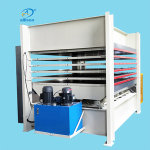 Prensa a quente Allison, prensadora multicamadas para madeira, prensadora para folheados, porta de armário, placas granuladas - Product Image 3