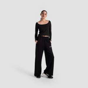 Haut court en maille noire respirant et confortable, modèle Lean in Tee - Product Image 4
