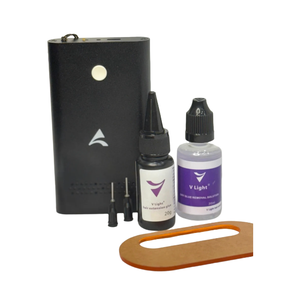 Extensions capillaires Hairarchy V Light, extensions capillaires légères en plastique/PVC/EVA, machine à extensions capillaires, outil de collage UV avancé, couleur personnalisée - Product Image 1