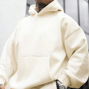 เสื้อพูลโอเวอร์ทรงหลวม ปักลายตามสั่ง ผ้าฝ้ายเฟรนช์เทอร์รี่ 100% น้ำหนัก 360 กรัม กันลม เป็นมิตรต่อสิ่งแวดล้อม สไตล์สตรีทแวร์ - Product Image 4