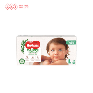 Pañales de bebé Huggies NatureMade Premium Tape Pañal M 64S Pañales Huggies para bebés Malasia Directo de fábrica al por mayor - Product Image 2