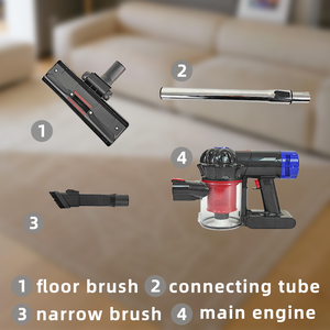 2-Gear Rechargeable <b>LED</b> Household <b>Light</b> Wireless 6 Color Modes 12-Hour <b>Battery</b> Life Dry Function 121-150 AW Suction <b>Power</b> 0.7L - Product Image 4