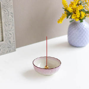 Low <b>Smoke</b> Incense Gift Set with Incense Holder and Brass Stand, Premium Sakura Cherry Blossom Blends Set Incense Sticks with - Product Image 4