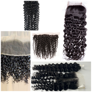 Ombre Blonde 13x4 Swiss Lace Frontal Premium Extensiones de cabello humano Remy | Mezcla natural - Product Image 1