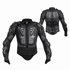 Chaquetas de seguridad para moto con paneles de ventilación y zonas de ajuste elástico Chaquetas de seguridad para moto - Product Image 1
