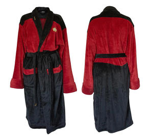 Bata de baño con borde polivinílico para mujer, ropa de dormir, traje de baño de lana de capitán Kirk para adultos - Product Image 5