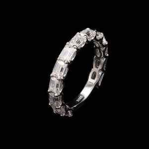 Superventas 3,12 quilates 2,3 plata esterlina 925 moissanita anillo de compromiso de boda belleza Natural diamante piedra principal regalo perfecto - Product Image 1