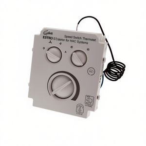 Termostato con Interruptor de Velocidad Galletti ESTRO, Selector E/I para Sistemas HVAC - Product Image 2