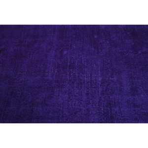 พรมตุรกีโบราณ ขนาด 4.3x10.9 ฟุต (130x331 ซม.) พรมขนสัตว์สีม่วง - Product Image 5