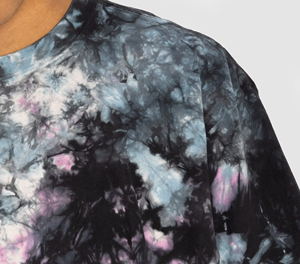 Unisex <b>Tie</b> <b>Dye</b> <b>T</b>-<b>Shirt</b> Regular Fit 100% Cotton Woven Handmade Casual Streetwear Top with Anti-Wrinkle & Quick Dry Features - Product Image 4