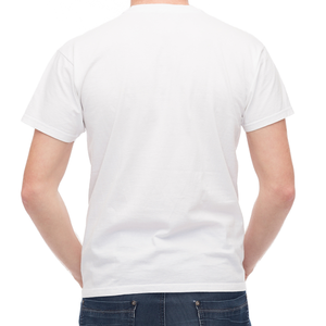 Camiseta Interior Deportiva Bordada para Hombre, 100% Fibra de Bambú, Transpirable, Ecológica, Color y Logotipo Personalizables, Súper Suave, Blanca - Product Image 3