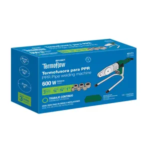 Unité de thermofusion FOSET 600W pour le soudage de tuyaux en PVC 220V Nouveau soudeur plastique industriel pour la construction, l'usage domestique et agricole Fabriqué au Mexique - Product Image 4