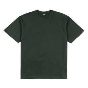 Vente en gros de t-shirts surdimensionnés de qualité supérieure à col rond 100% coton 230GSM à épaules tombantes t-shirt coupe carrée lourde de grande taille - Product Image 2