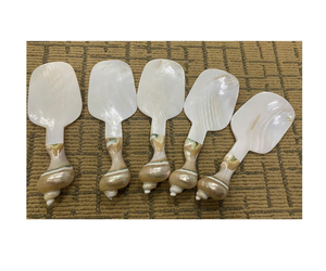 Cuillère en nacre naturelle pour rehausser votre style de vaisselle - Product Image 1