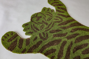 Alfombra de lana con mechones a mano de diseño personalizado de alta calidad, al por mayor fabricante indio, alfombras fáciles de lavar - Product Image 5
