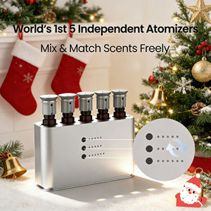 2025 Smart Crearoma 5 Bottle Design Diffuser Aroma for Household Automatic air <strong>Diffusr</strong> Dispenser for Fashion and Creative Place - Product Image 2