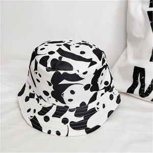 Wholesale Unisex Custom Embroidery Logo Cotton Solid Outdoor Sunscreen <b>Flat</b> Top Kids Fisherman Bucket <b>Hat</b> <b>Caps</b> - Product Image 1