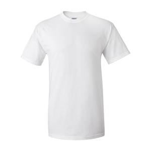 T-shirt en coton pour hommes et femmes T-shirt uni de coupe classique T-shirt uni en coton uni grande taille disponible - Product Image 1
