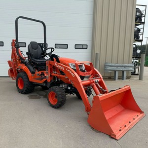 BX23S 22 HP Subcompact Wheel <b>Tractor</b>, 4x4, with <b>Loader</b>, <b>Backhoe</b>, Lawn Mower, High-Performance Diesel Engine - Product Image 2