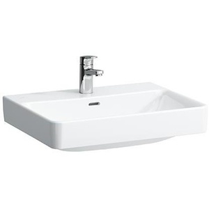 LAUFEN PRO S 600x465mm White Washbasin with Overflow and 1 <b>Tap</b> Hole - Product Image 4