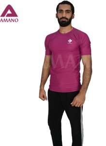 Nouveautés Chemises de compression personnalisées Rash Guard à sublimation pour jeunes OEM Design Logo Rash Guard pour hommes à bas prix Amano Sports - Product Image 3