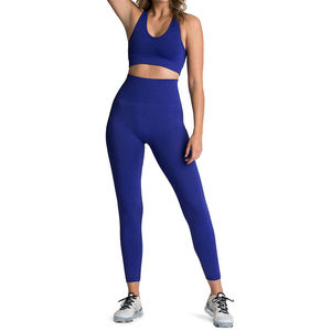 Ensemble de sport de yoga pour femmes, nouvelle arrivée 2026, ensemble de vêtements de sport de fitness pour la salle de sport, taille haute, deux pièces, vêtements de sport actifs, jogging d'été, tenue de course pour femmes - Product Image 1