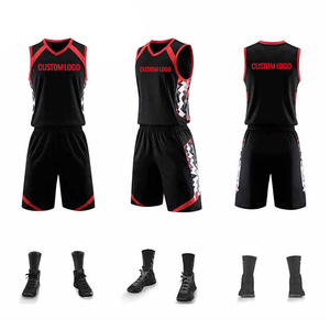 Uniforme de basket-ball unisexe à séchage rapide et respirant 100% polyester vêtements de sport pour adultes enfants grande taille nouvelle arrivée équipes imprimées - Product Image 4