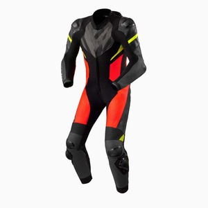 PAGINAL Combinaison en cuir unisexe de course toutes saisons, respirante, imperméable, anti-UV, technique imprimée, toutes tailles, équipement moto - Product Image 1