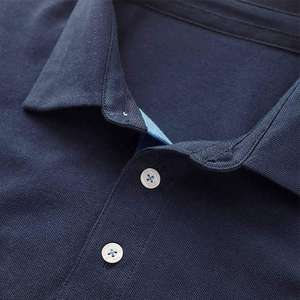 2025 nouveau Style de mode sur mesure homme Polo T-shirts col rabattu 100% coton hommes Polo - Product Image 2