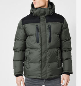 แจ็กเก็ตทรงปักเป้าสำหรับผู้ชายระบายอากาศได้ดีทำจากโรงงานสำหรับฤดูหนาวแจ็คเก็ตขนเป็ดสำหรับผู้ชายใส่สบาย - Product Image 1