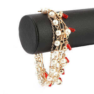 Women's <b>Bracelet</b> - <b>Red</b> - Product Image 1