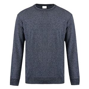 100% coton luxe sweat à col rond pour hommes haute qualité plaine broderie hiver saison Logo personnalisable - Product Image 1