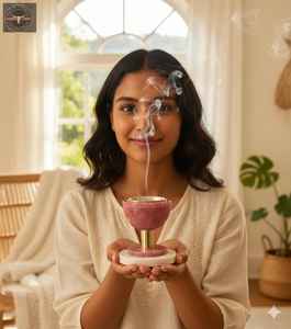 Élégant Mini Acacia Bois Résine Bakhoor Brûleur Indien Porte-Encens Religieux pour Parfum de Maison et de Bureau - Product Image 3