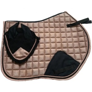 High Quality <b>Quilting</b> Full Size Horse Saddle Pad Cotton Equestrian Jumping Saddle Pad for Equestrian Horses - Product Image 5