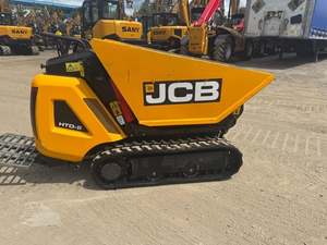 Chargeur compact sur pneus JCB HTD-5E 1 tonne, benne électrique, benne de chantier, zéro émission, moteur Robin, pompe hydraulique Parker, lithium - Product Image 2