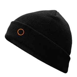 Chapeau de haute qualité en coton 100% tricoté, avec logo uni et étiquette tissée, pour les pêcheurs - Product Image 3
