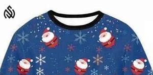 Sudadera navideña supercómoda para mujer, sudadera navideña de talla grande personalizable en 2 colores - Product Image 2