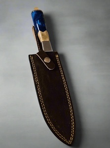 Couteau de chef en acier Damas personnalisé, 67 couches, ambidextre, écologique, de haute qualité, manche en résine, vente en gros d'usine - Product Image 6