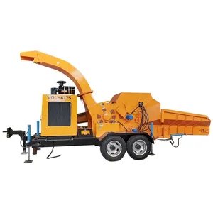 Hot Selling Wood Chipper China Factory Price Desial Powered Engine Shredder Desial Wood Chipper