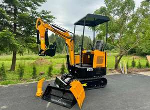 LIVRAISON GRATUITE VICSEC VC15 MINI EXCAVATRICE HYDRAULIQUE 15HP LAME DE RECUL DE 39 POUCES BAC DE 16 POUCES TOIT COMPLET HYDRAULIQUE AUXILIARE EPA CE - Product Image 2