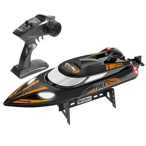 Hoge Kwaliteit 2.4G Schip Jacht Speelgoed Met Verlichting Langdurige Batterij Drive Hoge Radio Rc Speedboot