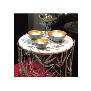 Metal Gold Color Incense <b>Oil</b> <b>Burner</b> Customized Size And Shape Mubkhara Oud <b>Burner</b> For Home Decor Accessories - Product Image 3