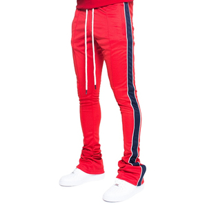 Custom Sports Tracksuit 2 Piece Flare <b>Pants</b> Suits <b>Men</b> Two Piece Sets <b>Crop</b> Top <b>Mens</b> Flared Sweatpants and Tracksuits Hoodie Sets - Product Image 5