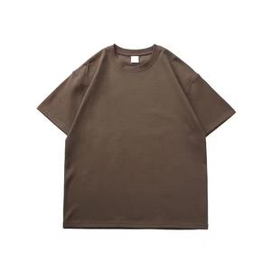 Camiseta de Manga Corta para Hombre, Cuello Redondo, Estampado Animal, 100% Algodón, 240 g/m², Antiencogimiento, Estilo Veraniego, Talla Grande, Serigrafía - Product Image 1