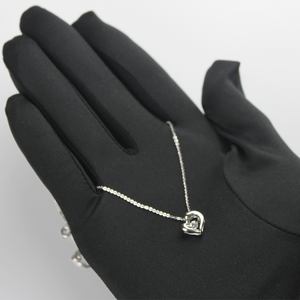 Gants en microfibre pour l'affichage de bijoux et de montres de luxe, gants de sport complets de fabrication noire de longueur opéra pour un usage quotidien - Product Image 1