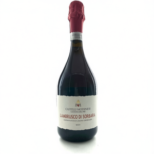 Sorbara Secco DOC Sparkling Red <b>Wine</b> 750ml 6 Bottles Crisp & Dry Italian Cantine Castelli - Product Image 2