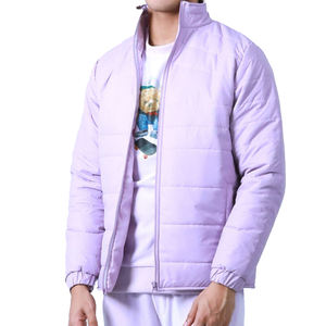 Personalizable de los hombres Solis Color Puffer Jacket Última OEM Casual Chaqueta larga de invierno con bolsillos Material de la tela - Product Image 4