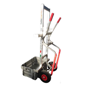Carrito de Compras Plegable de Aluminio para Uso en Exteriores, Compras en Línea, con Tela Impermeable y Superficie Cromada - Product Image 1