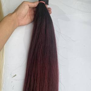 Vente en gros, Extensions de cheveux vierges, lisses, de couleur indienne 100% naturelle - Product Image 5